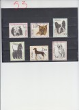A12 S3 3 - Timbre foarte vechi - Polonia - caini de rasa, Fauna, Stampilat