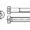Surub M6, otel, 30mm, cap rotund, BOSSARD, M6X30/BN16 DIN7984