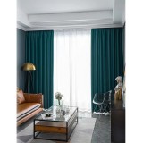 Draperie Atria, Luxor, poliester, verde, opac, H 280 cm
