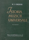 R. I. Gruber - Istoria muzicii universale ( vol. II partea II )