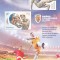 ROMANIA 2024 CAMPIONATUL EUROPEAN DE FOTBAL GERMANIA Bloc cu 2 timbre LP.2471a