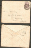 Great Britain 1901 Postal History Rare Victoria Cover CLAPTON D.236