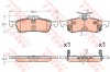 Set placute frana,frana disc HONDA CIVIC IX Tourer (FK) (2014 - 2016) TRW GDB3588