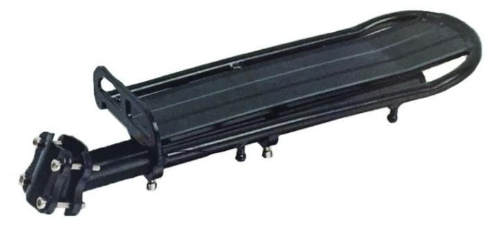 Portbagaj Alu Tija Sa 25.4 32mm Platforma 32x13cm max.10kg Negru Prindere in 4... Cod:MXBAC0900