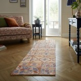 Cumpara ieftin Covor traversa Nadya Taylor Patch Albastru 60X230 cm, Flair Rugs