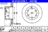 ATE 24.0122-0196.1 Disc frana