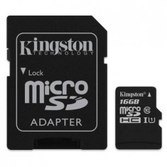 MICRO SD CARD 16GB CLASS 4 KINGSTON foto