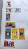 Lot Timbre Senegal 1961-1965 - Seria Fluturi, Pasăre Exotică, Sport, UPU - Ștampilate -GB