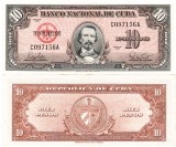Cuba 10 Pesos 1960 P-93 aUNC