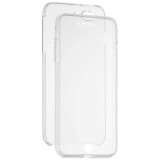 Husa 360 (fata+spate) silicon transparent pentru Apple Iphone SE 2020