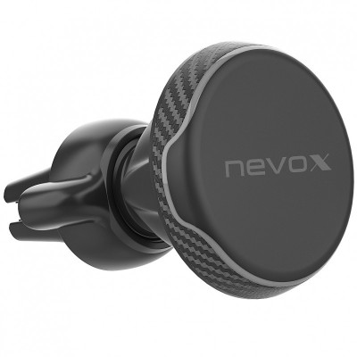 Suport Auto Universal Nevox pentru Telefon, NEVOCLIP - AIRMAGNET, Negru foto