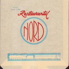 HST Pungă reclamă Restaurant Nord București România comunistă