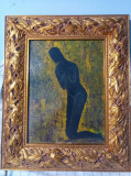 Amedeo Clemente Modigliani-La Donna Nera, Nud, Ulei, Impresionism