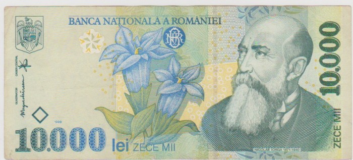10000 LEI 1999/VF