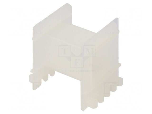 Carcasă fără pini plastic 1 secțiune 29,1mm x 34,1mm