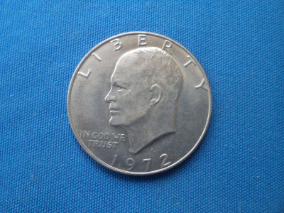 ONE DOLLAR 1972 HIGT RELIEF/SUA foto