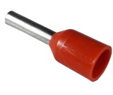 Set 100 pini terminali izolati 1.5mm &sup2; rosii ferule cupru 15mm, XBS