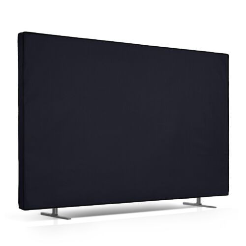 Husa Kwmobile pentru televizor de 75 inch, Negru, Plastic, 51705.17