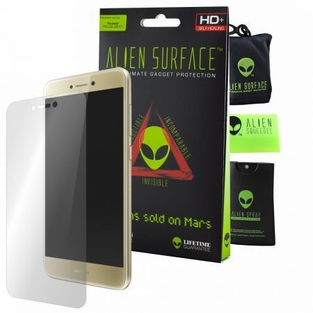 Folie Alien Surface HD, Huawei P9 Lite 2017, protectie ecran + Alien Fiber cadou