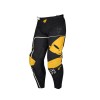 Pantaloni enduro UFO Plast Slim Sharp negru/galben