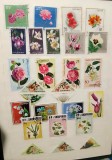 Colecție 30 timbre Albania &ndash; Flora, flori și plante ornamentale, ștampilate -A40