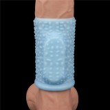 Cumpara ieftin Inel / Manson Penis Cu Vibratii Drip Knights, Albastru, Lovetoy