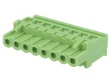 Regletă de conexiuni deconectabilă 5,08mm cu 8 piste mamă