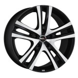 Jante TOYOTA LAND CRUISER V8 (LC 200) 9.5J x 20 Inch 5X150 et53 - Mak Aria 5 Ice Black - pret / buc, 9,5