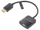 Convertor D-Sub 15pin la DisplayPort 0,15m