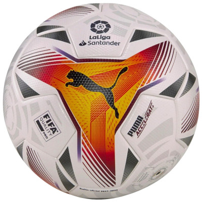 Mingi de fotbal Puma LaLiga 1 Accelerate FIFA Quality Pro Ball 083651-01 alb foto