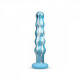 Dildo Anal din Sticla Ocean Flow 17.2 cm