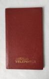 Carnet/agendă telefonică veche, anii 80.