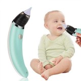 Aspirator nazal pentru copii cu acumulator si incarcare USB, Iso