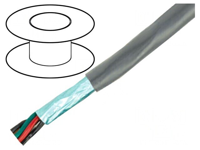 Cablu Pro-Tekt 3x22AWG Ecranat PVC