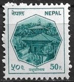B2271 - Nepal 1987 - Peisaj neuzat,perfecta stare