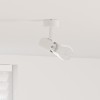 VidaXL Spotlight 1 cale ajustabil alb E27