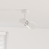 VidaXL Spotlight 1 cale ajustabil alb E27
