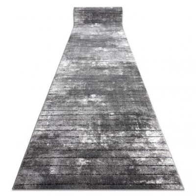 Traversa modern COZY 8654 Raft, Linii - structural două niveluri de l&amp;acirc;nă gri, 80 cm foto