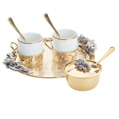 Set Aurit Cafea You and Me COD: 2854 foto