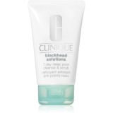 Clinique Blackhead Solutions 7 Day Deep Pore Cleanse &amp; Scrub demachiant cu efect de peenling impotriva punctelor negre 125 ml