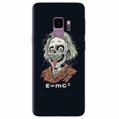 Husa silicon pentru Samsung S9, Albert Einstein Caricature