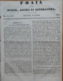 Cumpara ieftin Foaia pentru minte , inima si literatura , nr. 12 si 13 , 1856