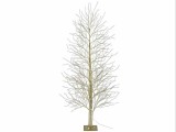 Cumpara ieftin Copac decorativ auriu 2000 leduri, 2.40 H