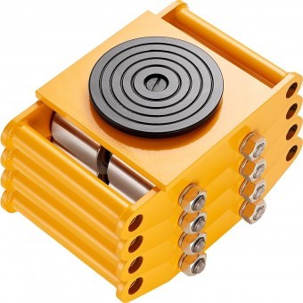 Set 4 transportoare Dolly, capacitate 12 Tone, rotatie 360 grade foto