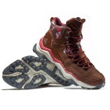 Pantofi sport RAX Jungle Wolf pentru trekking, respirabili, Memory Foam, maro/bordo, mărimea 40