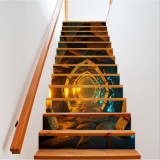 Cumpara ieftin Sticker decorativ pentru scari interioare, print autoadeziv de inalta rezolutie, dimensine 200 x 124 cm, cod: AVX-STAIRS-03