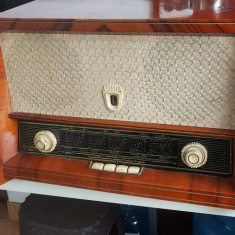 RADIO BUCURESTI S593A , DE RADIO POPULAR 1957 ,NU FUNCTIONEAZA ,PLATA IN CONT !!