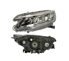 Far HONDA CR-V (RM), 01.2015-10.2018, TYC, fata, partea stanga, cu &amp;#39;lumina de zi&amp;#39; tip LED;tip bec H11+HB3+WY21W; electric; cu motor;