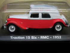 Macheta Citroen Traction 15 six 1952 Altaya 1:43 foto