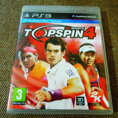 Top Spin 4 pentru PS3, original, PAL